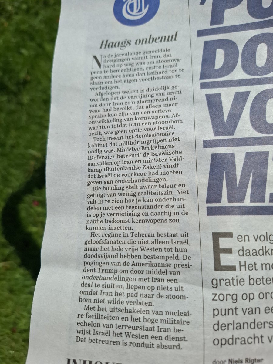 CorVerkade's tweet photo. Haags onbenul. Jammer van @rubenbrekelmans van @VVD https://t.co/eh2egwtA31