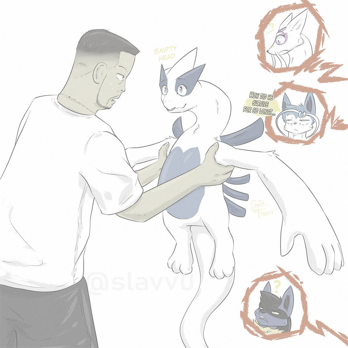 'Lugia XS'

Fearsome creature but it's also a dwarf. Should I keep it?

#lugia #mienshao #sylveon #lucario #ルカリオ #コジョンド #ニンフィア #ルギア