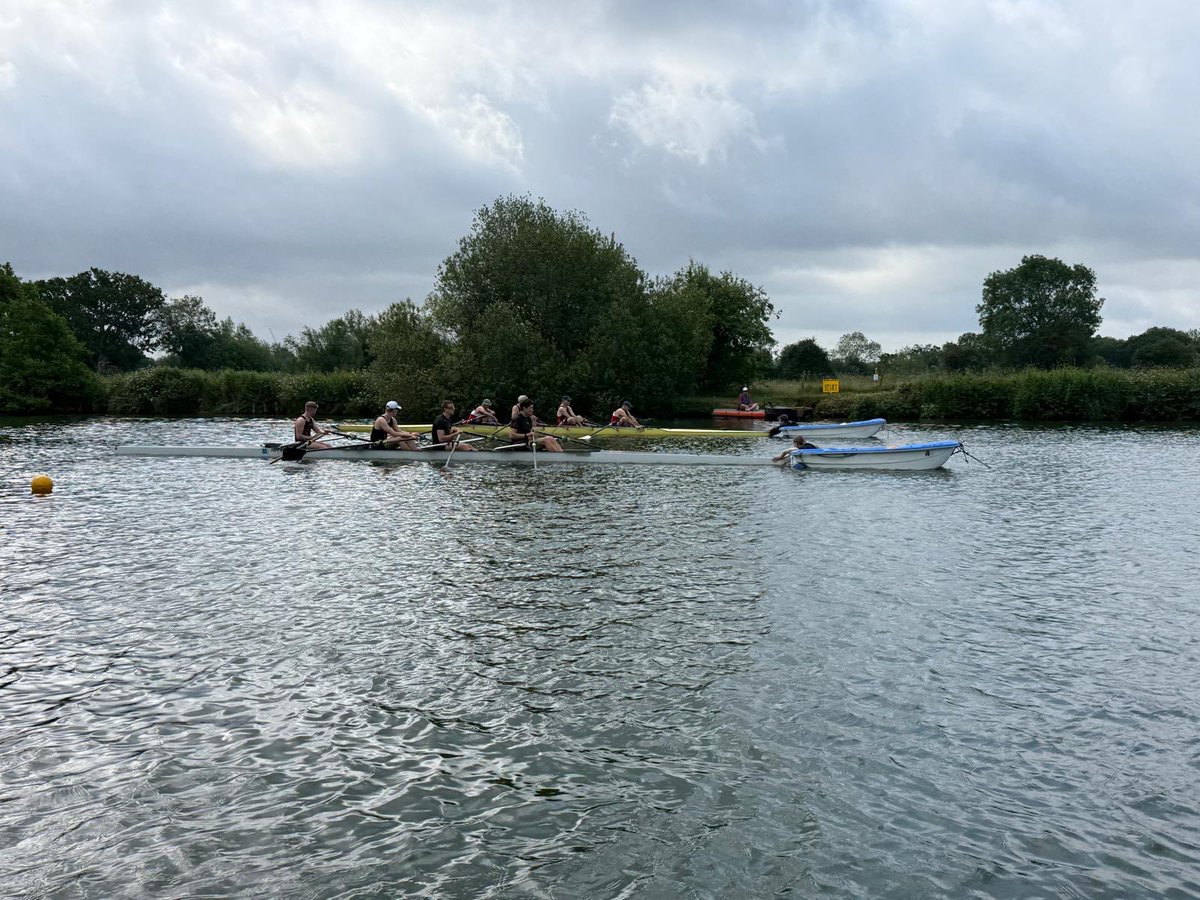 Racing is underway!