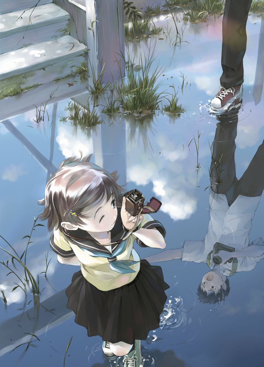 「梅雨に入ると貼りたくなる絵。」|よしづきくみち@新連載＆日曜西へ16aのイラスト
