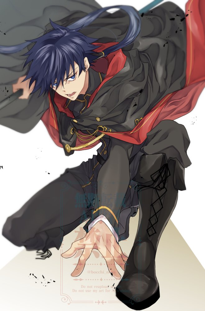 どうしても、マントが描きたくって…