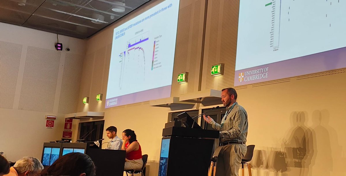 #YERM session 2 continues with translational meaningful talks, with data shared by William Dunn from <a href="/VassiliouLab/">Vassiliou Lab</a> 
#EHA2025