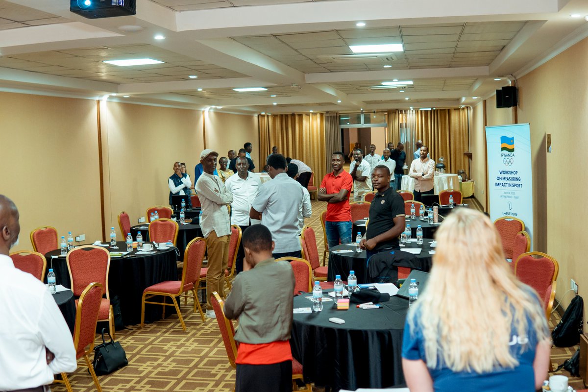 RwandaOlympic's tweet photo. This workshop brought together 30 participants from National Sports Federations and other organizations that are driving social impact within the Rwandan community. 

#Olympism365 #SESLA #Sport4Development https://t.co/jvF0NobT5s