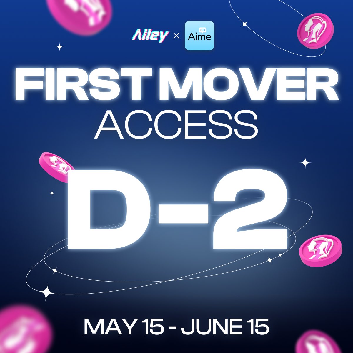 ⏳ Only 2 days left to jump into Aime’s First Mover Access! ⏳

This is your last chance to be one of the first to test the world's first decentralized &amp; visualized AI Agent, help shape its future and get rewarded for it.

Event details: bit.ly/4kicxLF