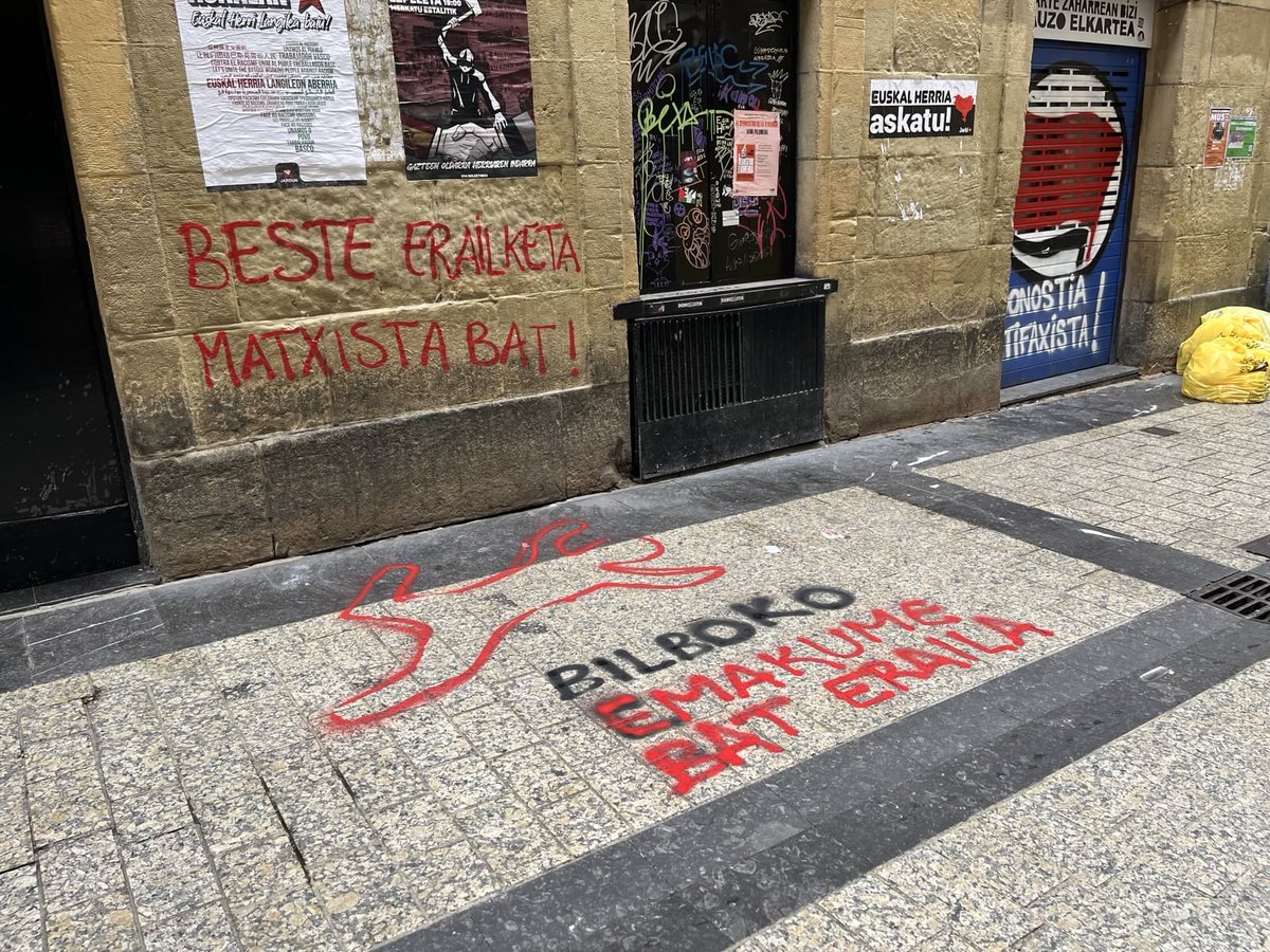 itaia_donostia's tweet photo. 🔴 Beste erailketa matxista bat!
Ekainaren 7an, gizon batek bere bikotekidea erail zuen Malagan. Eraildako emakumea Bilbokoa zen.

Gure babesa eta elkartasuna ingurukoei.

ASKI DA! Indarkeria matxista amaitzeko erantzun kolektiboa antolatu behar dugu! https://t.co/Sgh8VjWNLT
