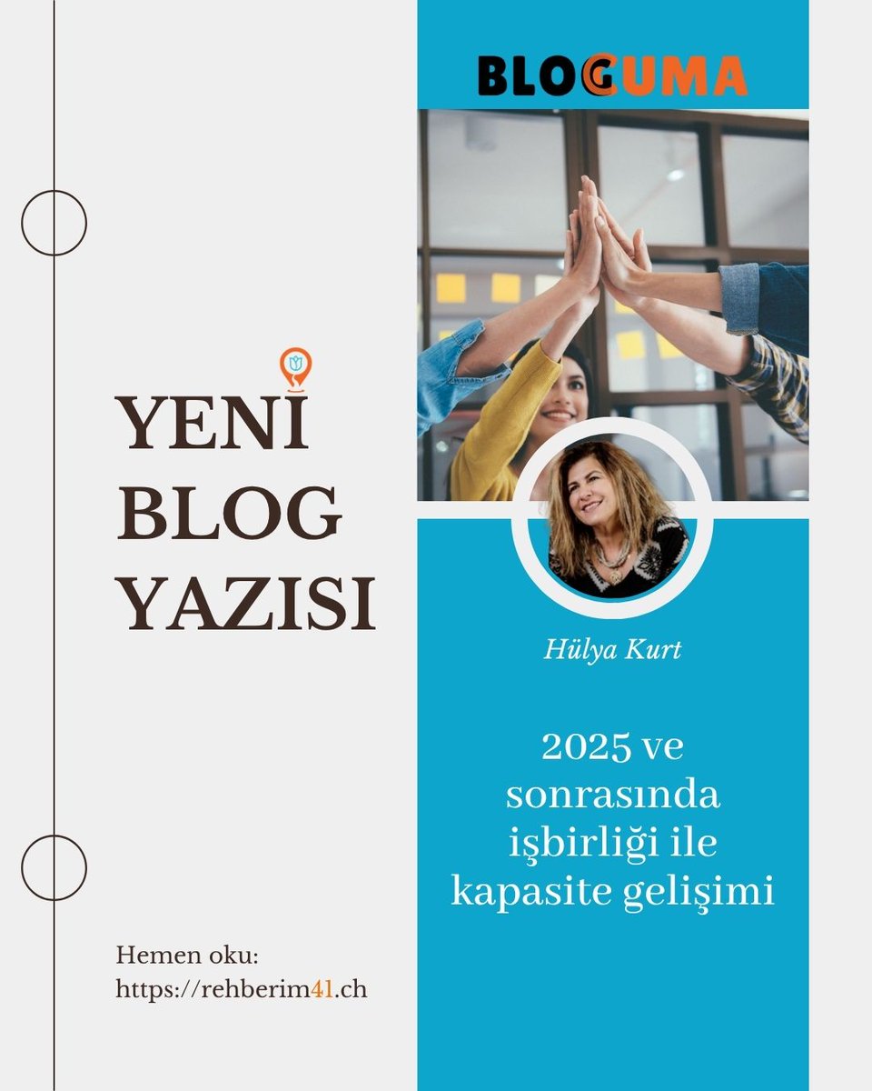 🚩2025 ve sonrasında işbirliği ile kapasite gelişimi
✍🏻Hülya Kurt 

#hulyakurt #kariyeryolculuğu #network #kadınliderler #GlobalBusiness #ExpatLife #isviçredekitürkler #Avrupadakitürkler #hulyakurt #rehberim41 #İsviçre #Schweiz #Suisse #Switzerland #bern #zürih #basel #cenevre
