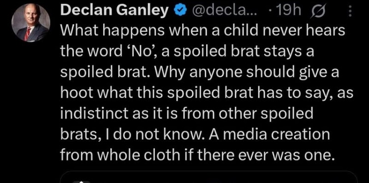W (@pl190f) on Twitter photo “Who gives a hoot about what Greta has to say” says old man giving a hoot. Why is it all ould fellows who are triggered? <a href="/declanganley/">Declan Ganley</a> “Who gives a hoot about what Greta has to say” says old man giving a hoot. Why is it all ould fellows who are triggered? <a href="/declanganley/">Declan Ganley</a>