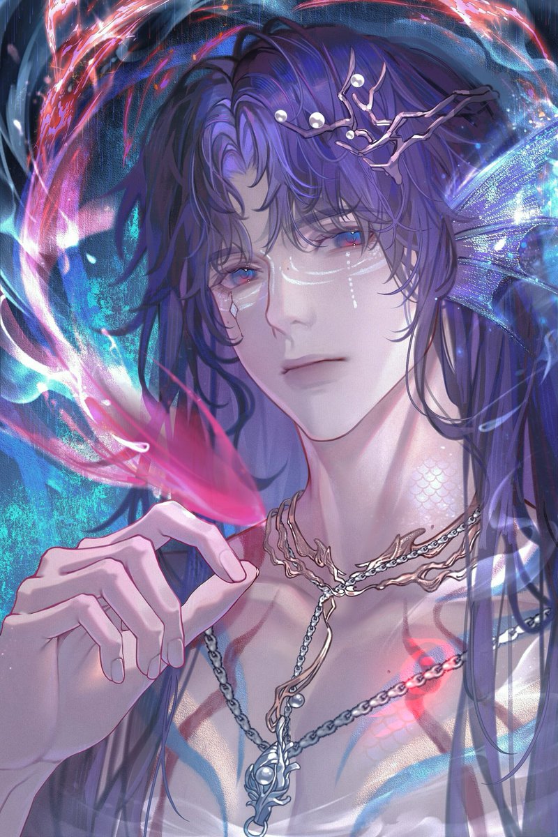 _hualushui_'s tweet image. 不会就此结束的海神契约
#祁煜 #Rafayel #ホムラ #恋与深空 #恋と深空 #LoveandDeepspace