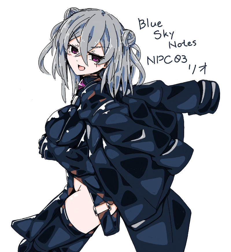 らくがきでツヤツヤの服の練習