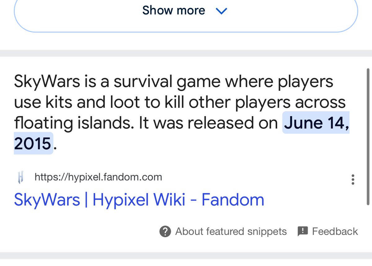 10 years of HYPIXEL SKYWARS!!