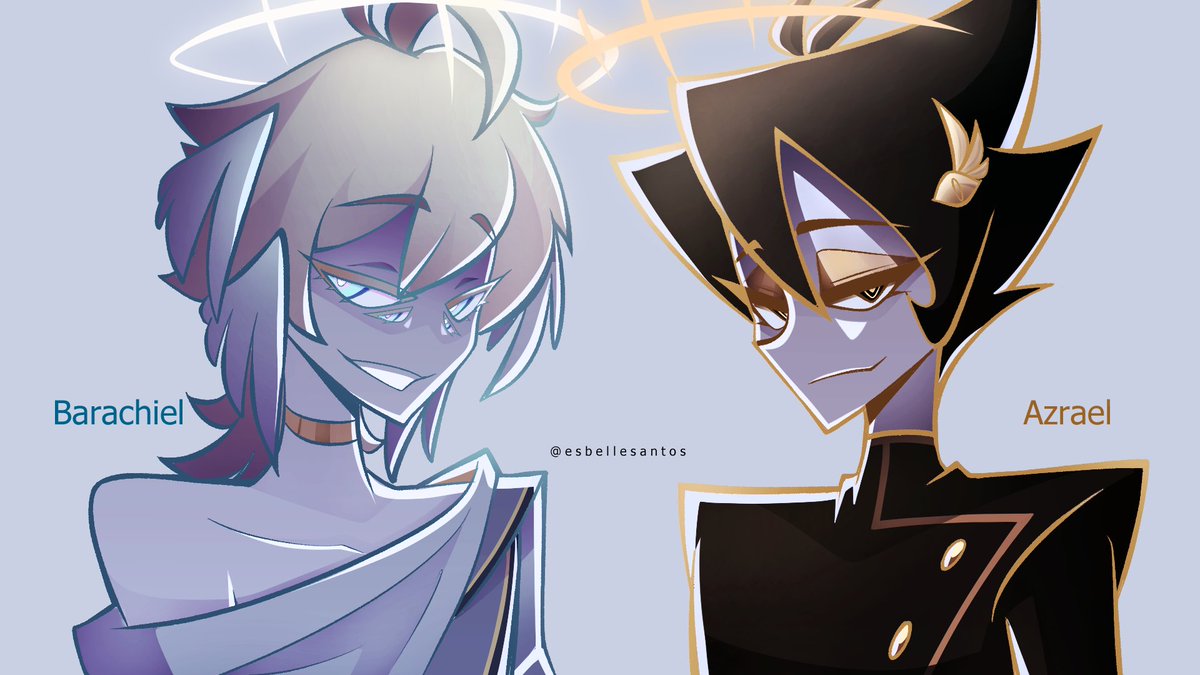 #HazbinHotel #HazbinHotelOC  👼💀 ✨
Bara belongs to <a href="/SilentZound/">✖️ƬIΛ➕</a>  🩵