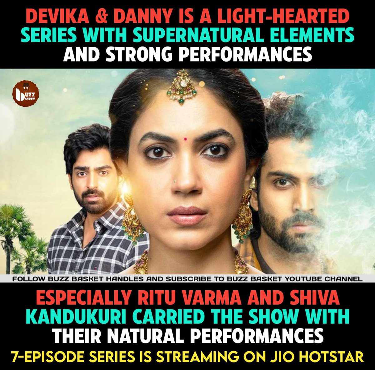 BuzZ Basket (@thebuzzbasket) on Twitter photo #DevikaandDanny streaming on Jio Hotstar 💌
Directed by <a href="/im_kishorudu/">B.kishore</a>
<a href="/riturv/">Ritu Varma</a> <a href="/iam_shiva9696/">Shiva Kandukuri</a> <a href="/actorsubbaraju/">subbaraju</a> <a href="/sudha_chaganti/">Sudhakar chaganti</a> @joyfilmsllp <a href="/jaymkrish/">Jay Krish</a> #HotstarSpecials #DevikaandDanny streaming on Jio Hotstar 💌
Directed by <a href="/im_kishorudu/">B.kishore</a>
<a href="/riturv/">Ritu Varma</a> <a href="/iam_shiva9696/">Shiva Kandukuri</a> <a href="/actorsubbaraju/">subbaraju</a> <a href="/sudha_chaganti/">Sudhakar chaganti</a> @joyfilmsllp <a href="/jaymkrish/">Jay Krish</a> #HotstarSpecials