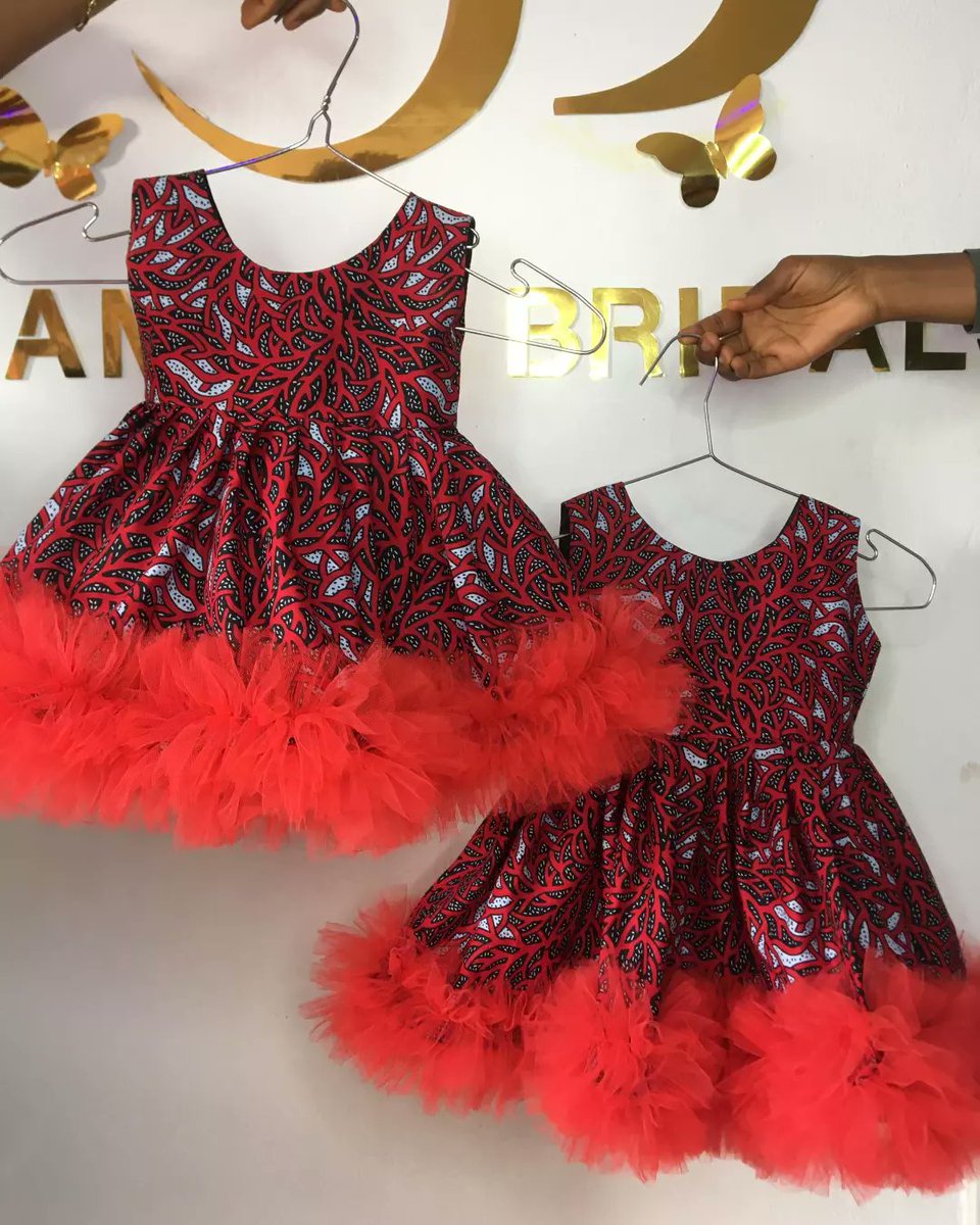 Hello 🤭 we make the most unique baby dresses both casual and occasional dresses 👗✂️

Age 1-4 :15,000
Age 5-10: 25,000