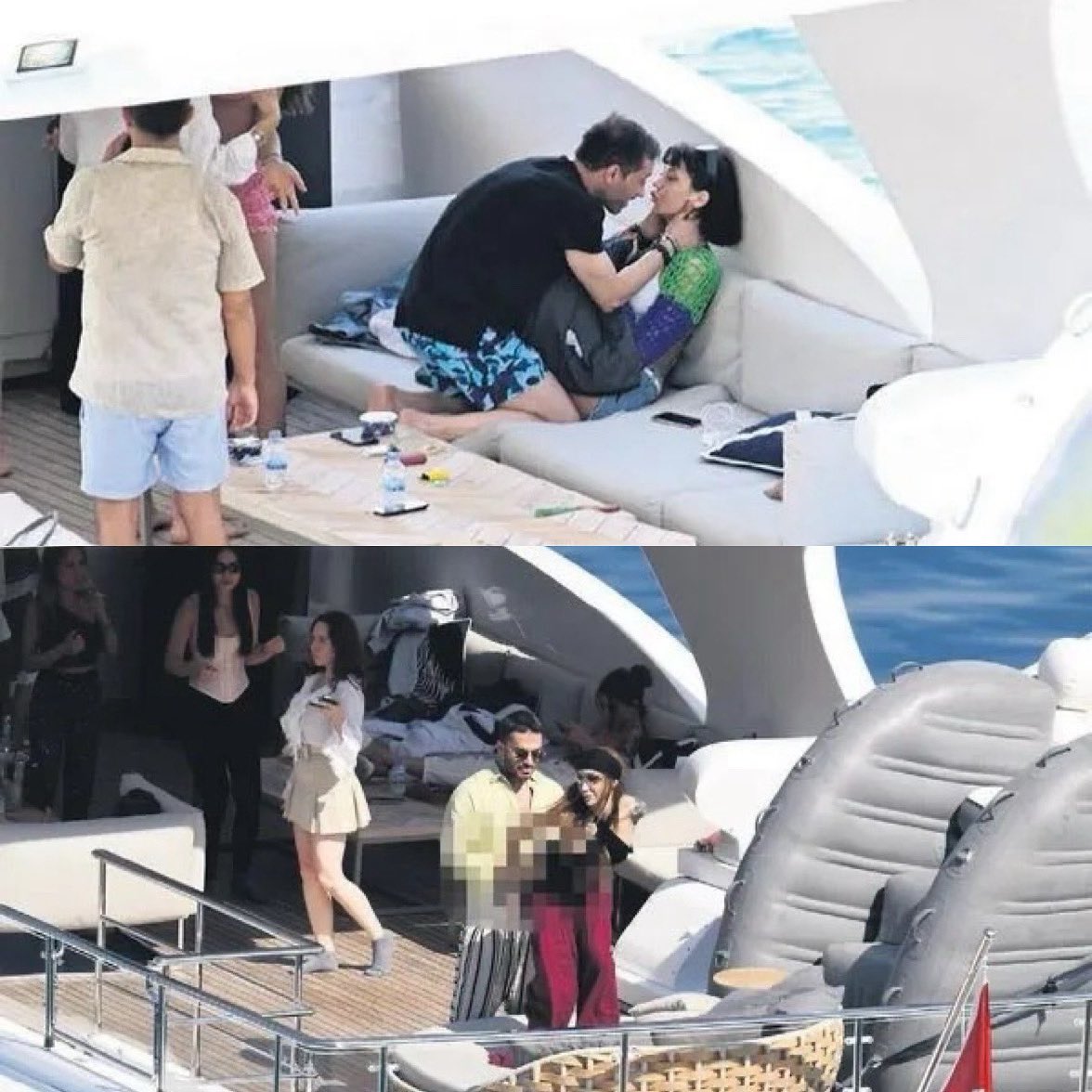 #Garipoğlu Ailesi'nin genç üyesi Kasım Garipoğlu, #Bodrum'da kendisine ait özel yatta parti düzenledi. Gündüz vakti gerçekleşen ve alkolün su gibi aktığı partide ahlaka aykırı görüntüler yaşandı.
Bir yandan partiye katılanların sesi, bir yandan ise müziğin yüksek volümü nedeniyle