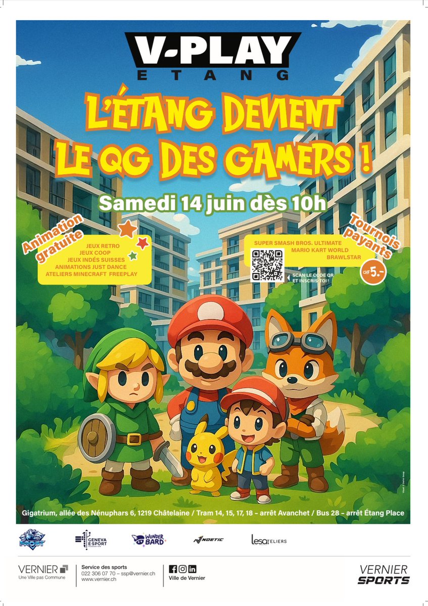 Tsunadida's tweet image. Rendez-vous à Vernier cet aprèm! On sera en live avec @RomainJacques15 🇨🇭