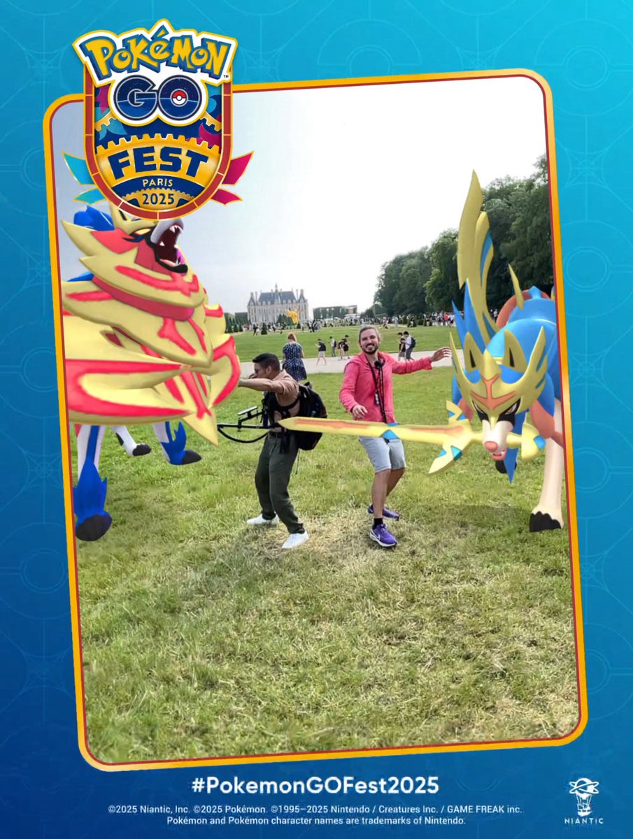 Dittobase (@dittobase) on Twitter photo Taking on Crowned for Zacian and Zamazenta with <a href="/DandyintheBronx/">Dandy In Paris</a> at #PokemonGOFest2025 Paris! Taking on Crowned for Zacian and Zamazenta with <a href="/DandyintheBronx/">Dandy In Paris</a> at #PokemonGOFest2025 Paris!