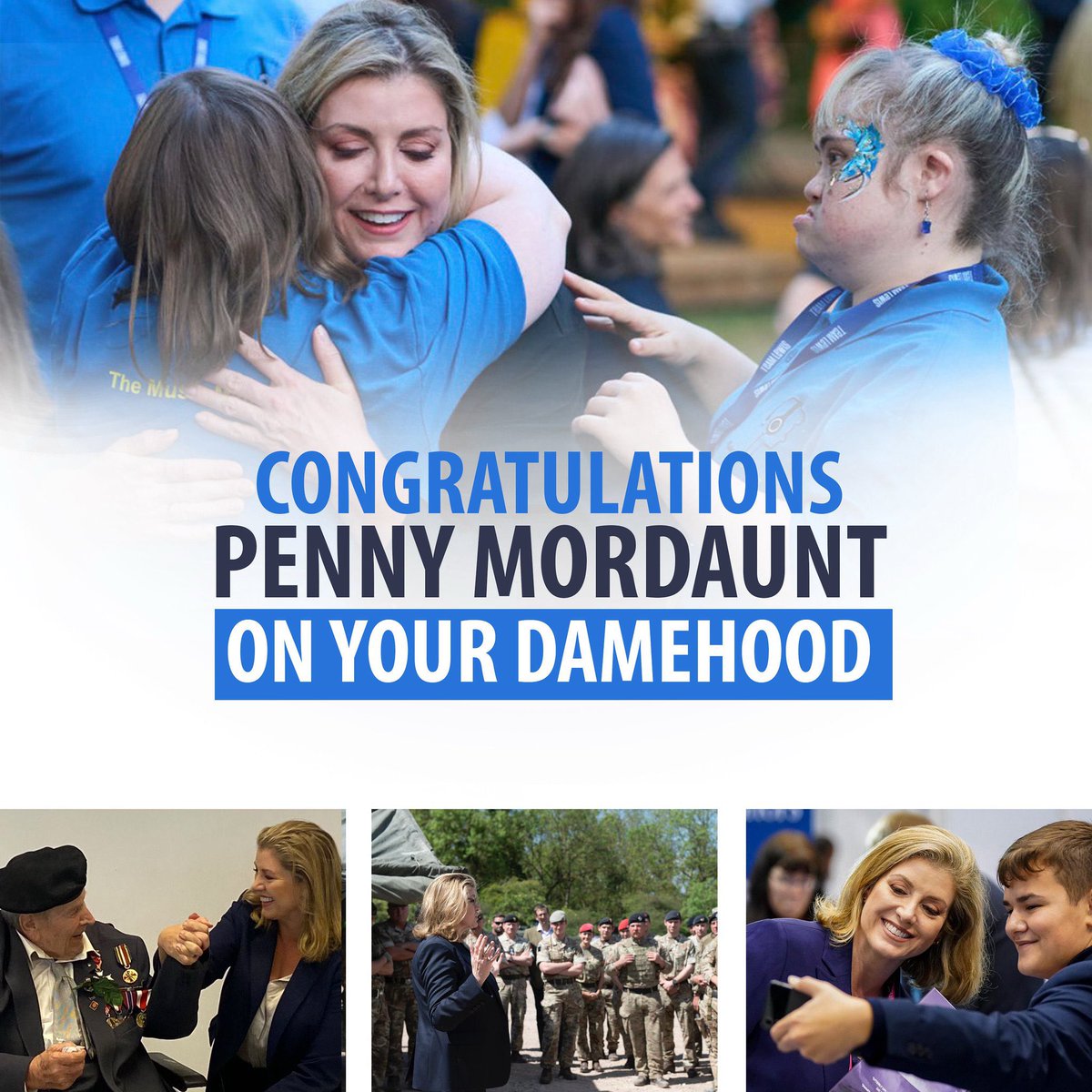 Conservative Friends Of The Ocean (@cfotocean) on Twitter photo Weโre thrilled to see our valued Patron, <a href="/PennyMordaunt/">Penny Mordaunt</a>, recognised with a Damehood ๐
A well-deserved honour for her tireless public service. Congratulations, Dame Penny! ๐ฌ๐ง Weโre thrilled to see our valued Patron, <a href="/PennyMordaunt/">Penny Mordaunt</a>, recognised with a Damehood ๐
A well-deserved honour for her tireless public service. Congratulations, Dame Penny! ๐ฌ๐ง
