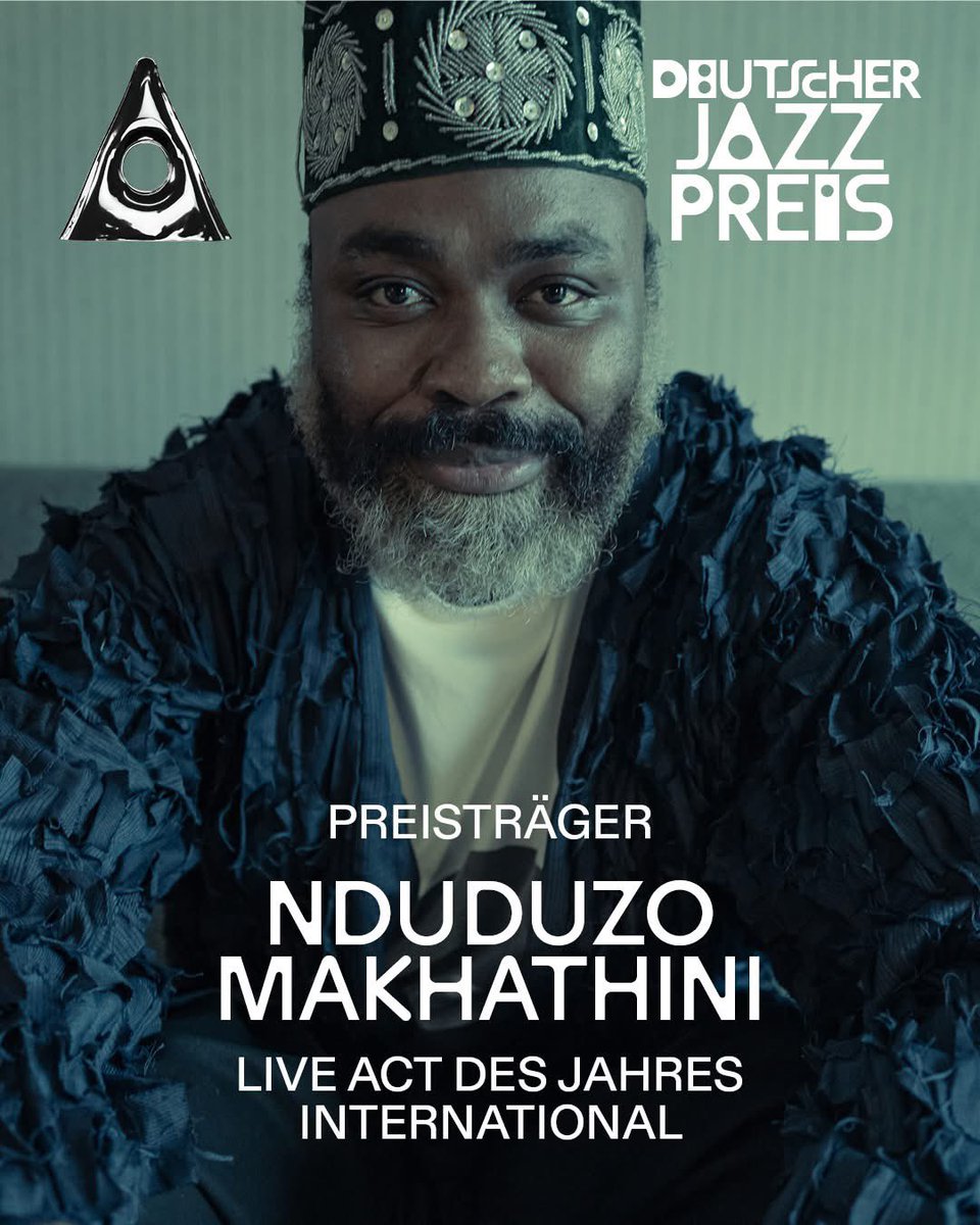 KhwelaStep 👣 (@khwela_step) on Twitter photo Bhuti Nduduzo Makhathini has been named ‘Best International Live Act’ in Germany 🇩🇪…
Congratulations Doc!!! 🥂
<a href="/nduduzomakh/">Nduduzo Makhathini</a> Bhuti Nduduzo Makhathini has been named ‘Best International Live Act’ in Germany 🇩🇪…
Congratulations Doc!!! 🥂
<a href="/nduduzomakh/">Nduduzo Makhathini</a>