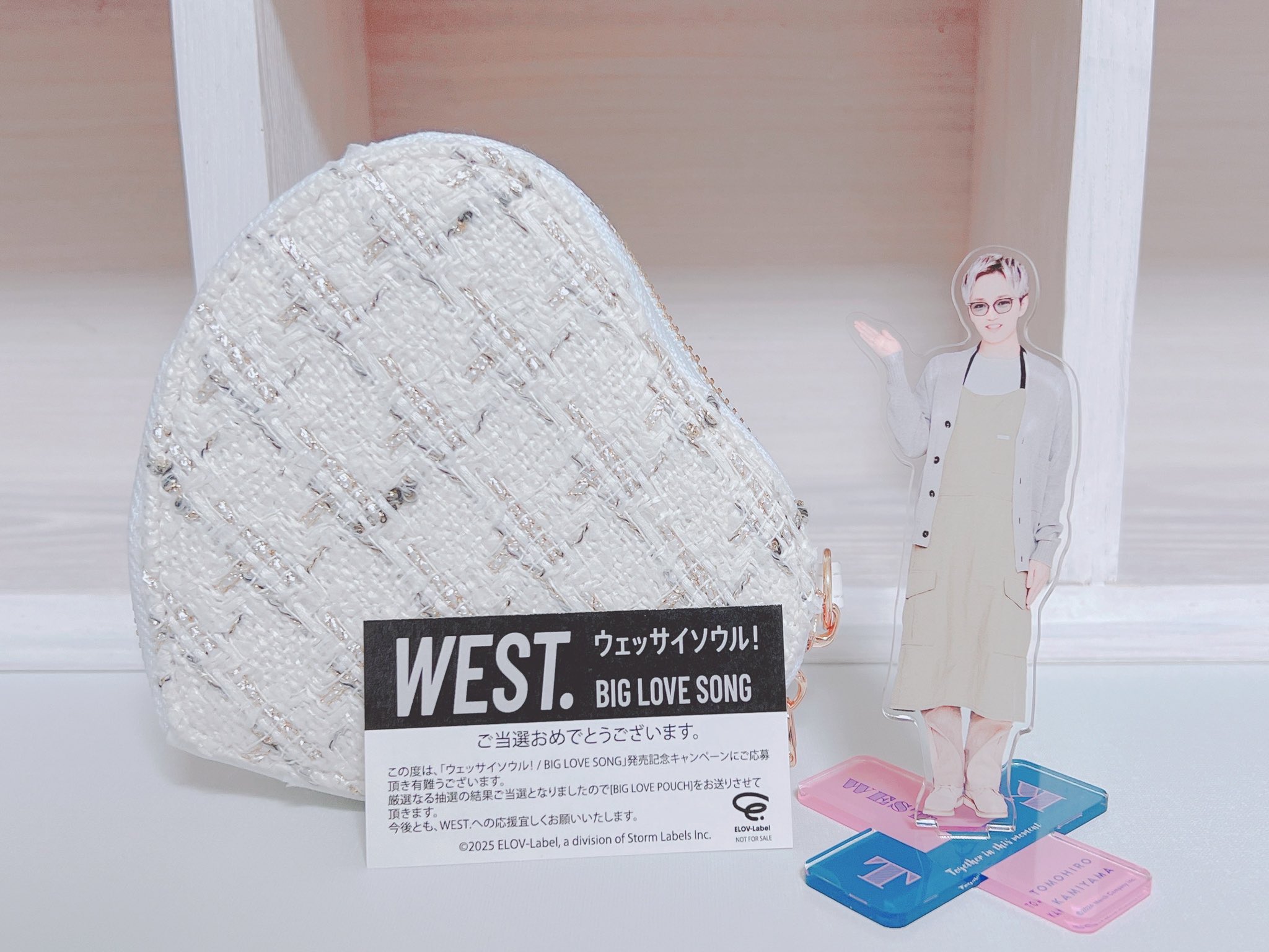 バッグ WEST. BIG LOVE POUCH big love pouch west. - メルカリ