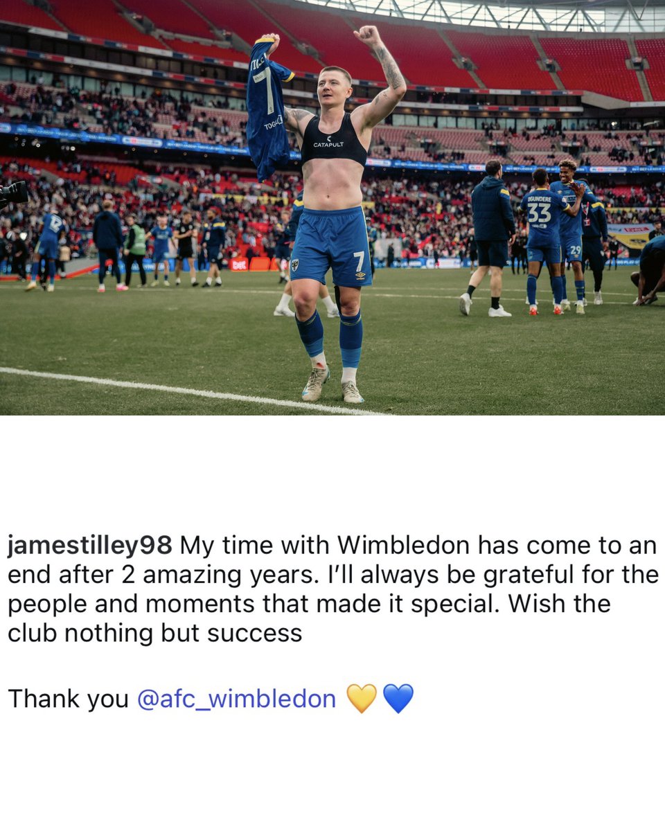 A message from James. 🖋️ 

#AFCW 🟡🔵
