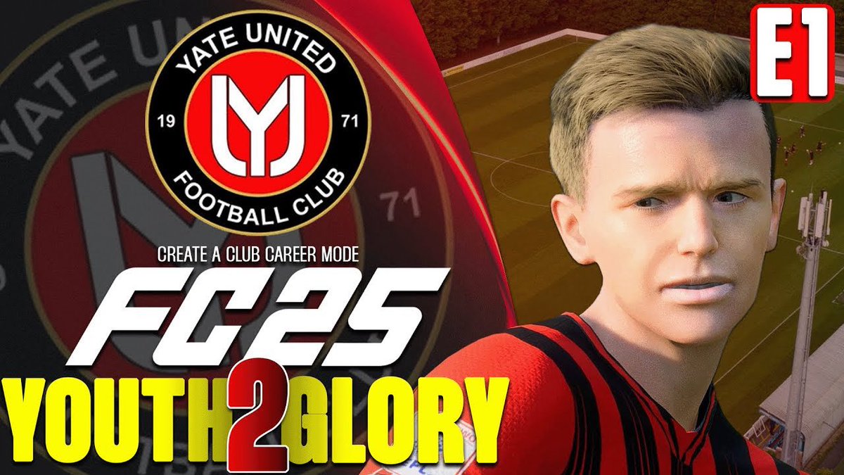 🚨 NEW FC25 Career Mode Series! 🎮⚽️
I’ve removed Morecambe from the game and replaced them with my local club Yate United — starting in League Two with a twist:

🔥 Youth Academy Only Challenge
No transfers. No free agents. Just newgens &amp; homegrown talent. Let’s build a legacy.