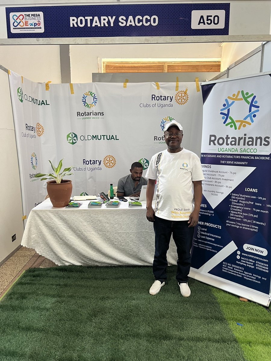 We’re exhibiting at Rotary Means Business Expo 2025 — UMA Multi-Purpose Hall, A50.

Pass by and register your membership.

#RotariansUGSACCOcares | #RotaryMeansBusinessExpo