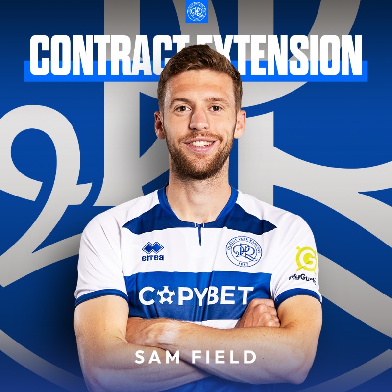 QPR's tweet photo. Sam’s signed 𝗨𝗣 🛡️✍️