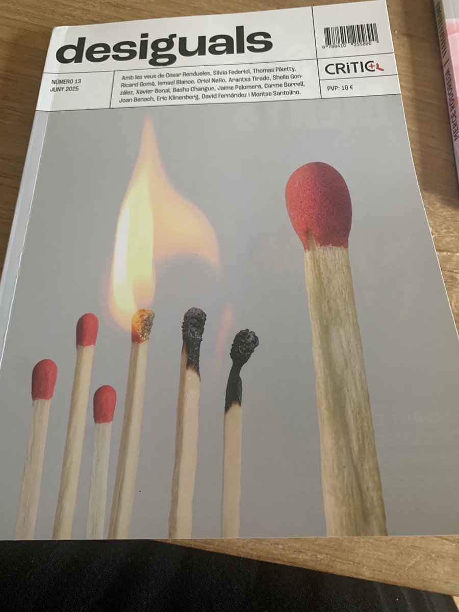 ▶️ Indispensable i absolutament necessària  la seva lectura! Gràcies  #sentitcritic 👇🏽