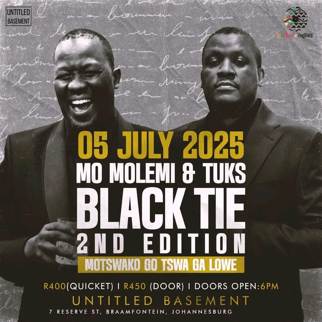 Tickets available now.. limited space.. Motswako go tswa GA Lowe