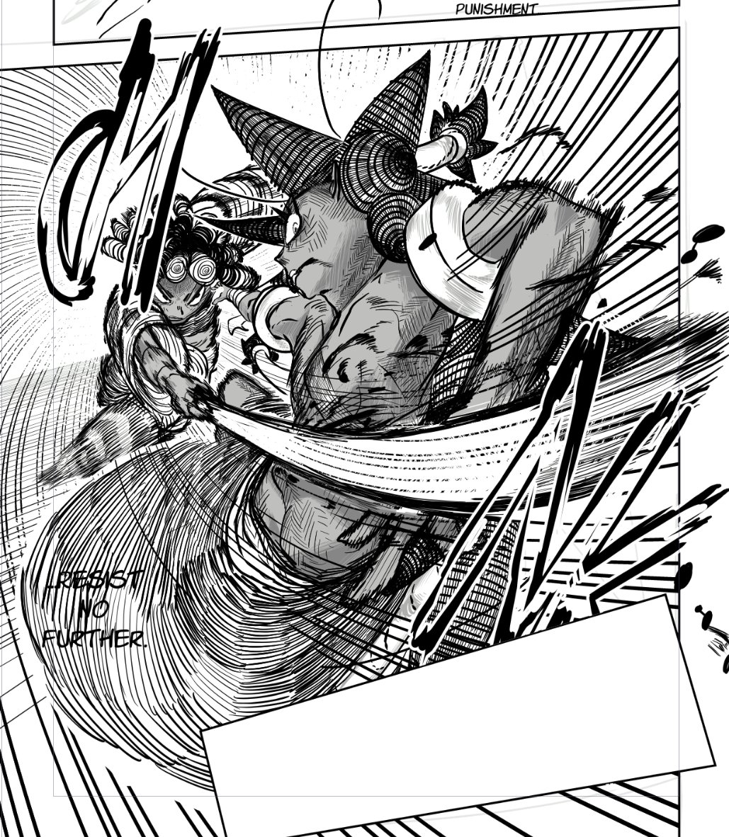 carefulventures's tweet photo. Got a little tired of working on the dialog panels so I snuck over to the action sequence for a bit.

#manga #indiemanga #comics #indiecomics https://t.co/1rYnScknYU