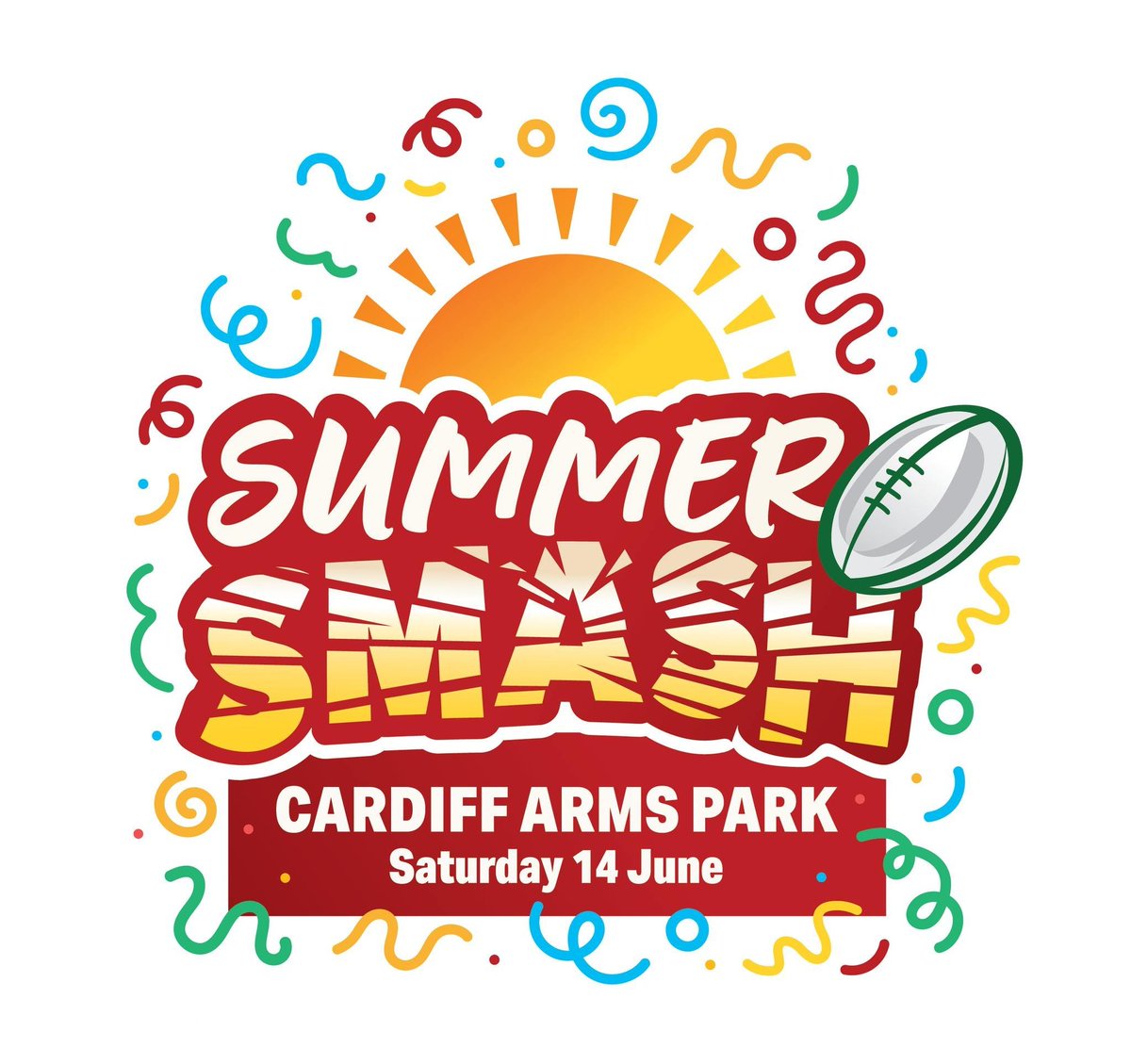 WalesRugbyL's tweet photo. Summer Smash🏉

Game 1 / Gem 1 - @CynonFc v @BlueBullsRL 

Kick-off here at @ArmsParkCardiff is 11am. See the teams and follow live updates here: https://t.co/abS4XdNgXp

Tickets available at https://t.co/Z3yU8jqfjo. All tickets to be bought on the app, no payments at the gate. https://t.co/jMZGVI6IsZ
