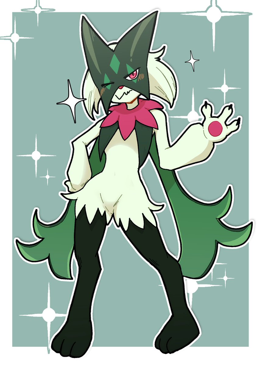 ニャ

#Meowscarada #マスカーニャ