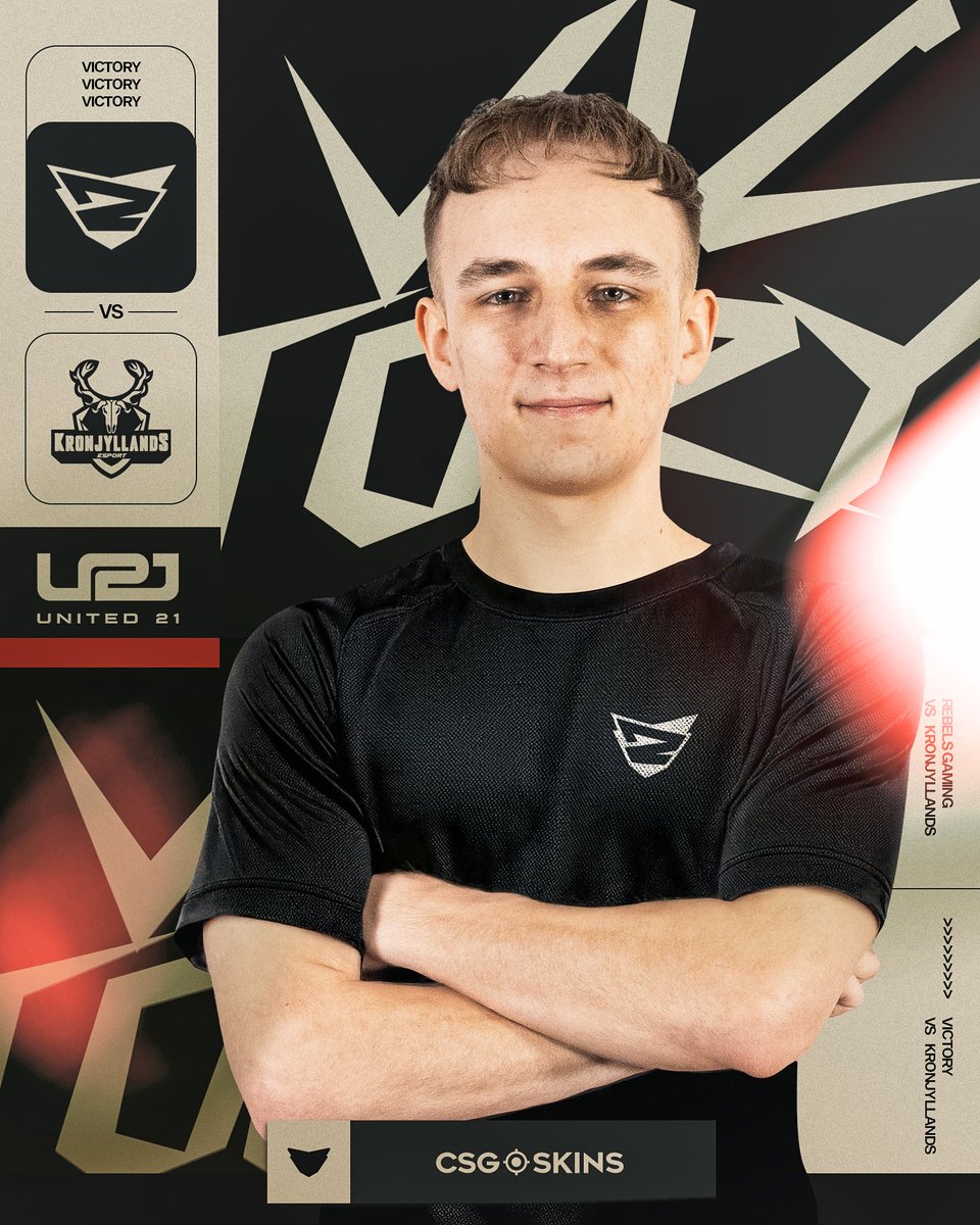 We’re in the United 21 playoffs 💪🏻

Told you waking up was worth it 👀

P.S. Double CS session in one hour, see you at Galaxy Battle

#BeRebels ♦️ #VamosKurwa