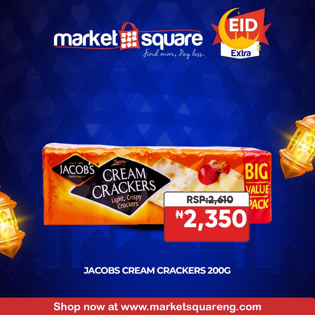 We’ve got unbeatable deals for you till the 15th of June🥳. 

Shop now at marketsquareng.com , we’ve got something Extra for you🥳

#MarketsquareEidExtra #Marketsquare #Eid #FindMorePayLess #Shopping #Discounts