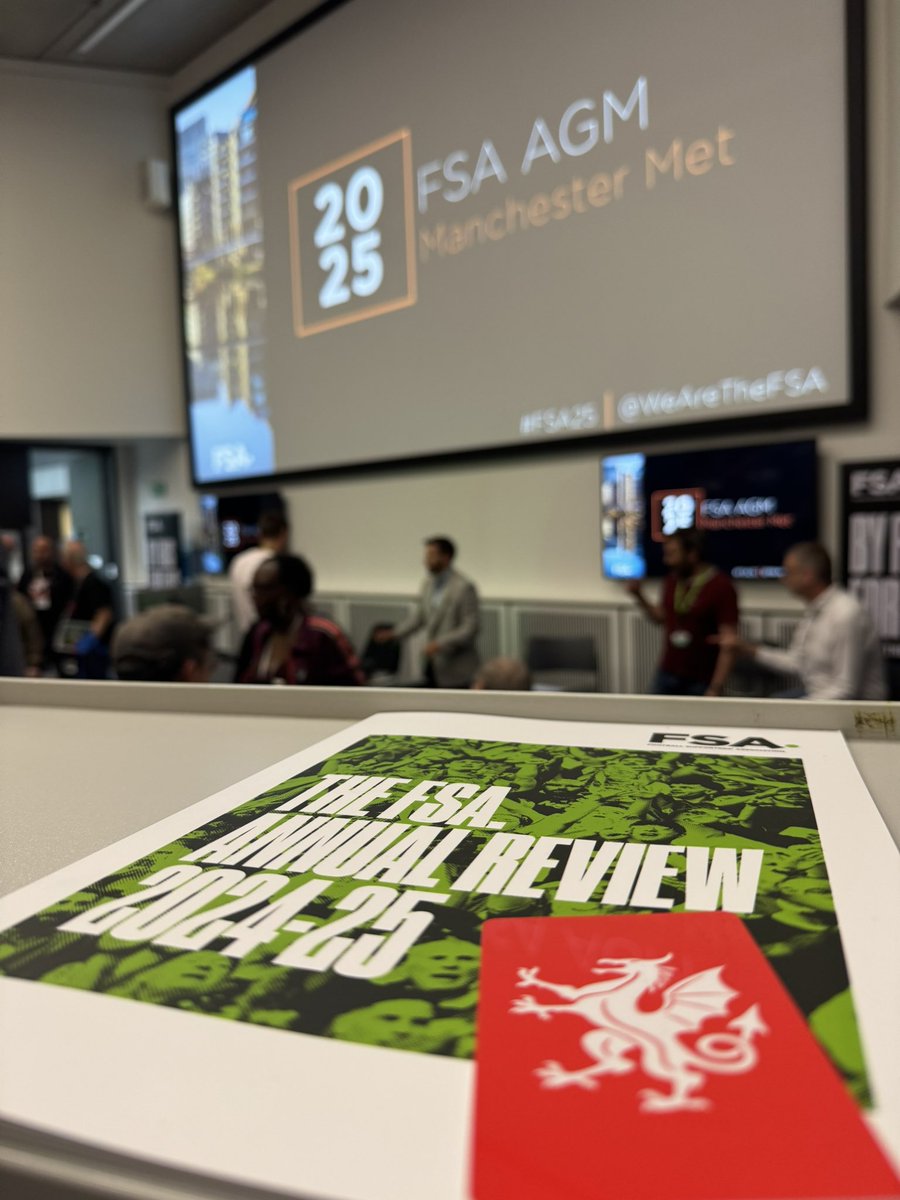 Representing our supporters today at the FSA AGM 
<a href="/WeAreTheFSA/">The FSA</a>