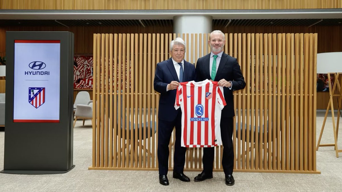 Hyundai Prensa (@hyundaipr_es) on Twitter photo .<a href="/HyundaiEsp/">Hyundai España</a> renueva su compromiso con el <a href="/Atleti/">Atlético de Madrid</a> y la movilidad limpia
hyundai.news/es/articles/pr… .<a href="/HyundaiEsp/">Hyundai España</a> renueva su compromiso con el <a href="/Atleti/">Atlético de Madrid</a> y la movilidad limpia
hyundai.news/es/articles/pr…
