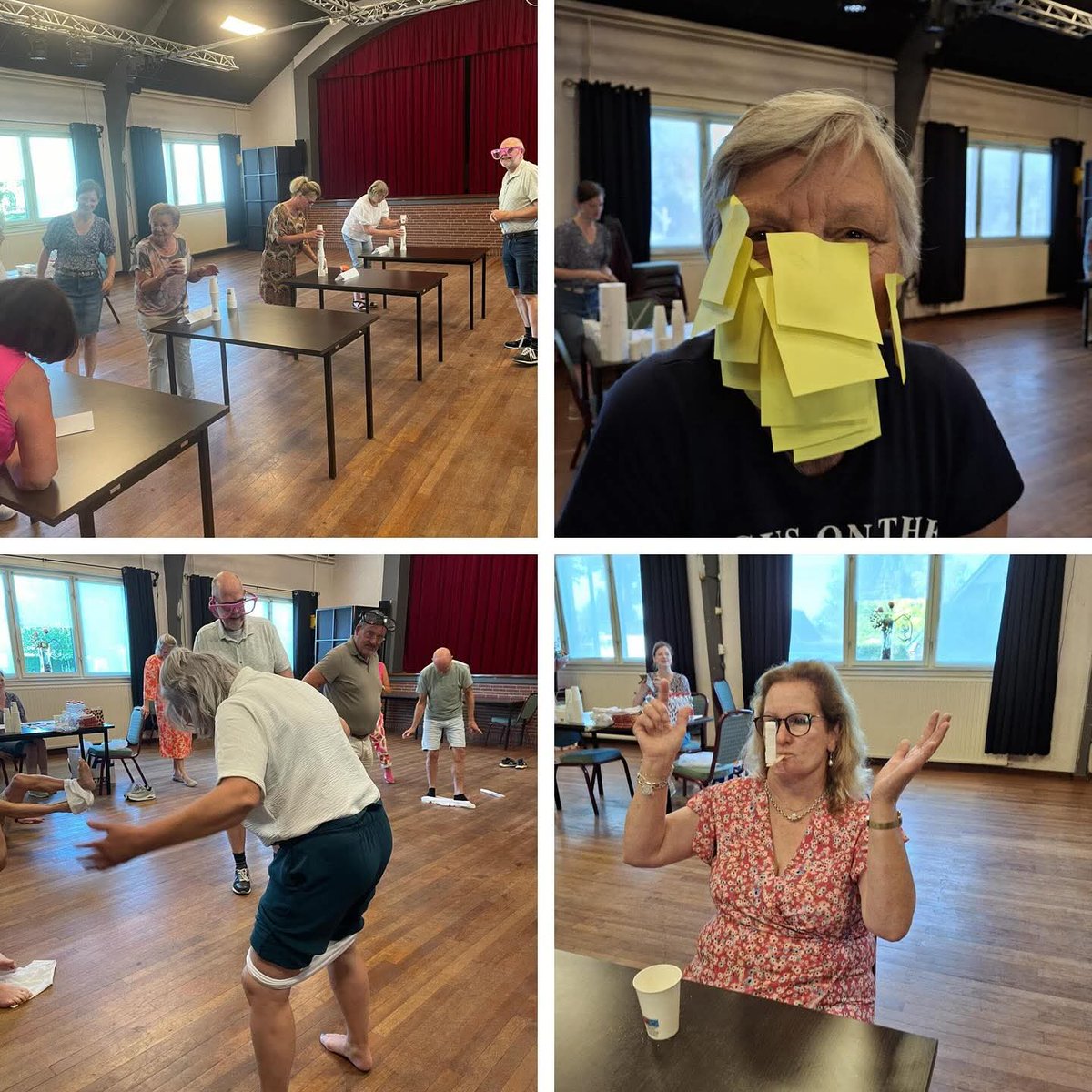 HuisaandeVecht's tweet image. Het was weer een gezellige #zomerborrel voor alle hospicevrijwilligers met een lekker buffet en het spel De Alleskunner. Als kers op de taart werden onze 80+ers in het zonnetje gezet, zij kregen een uniek #speldje en prachtige bloemen voor al hun inzet op deze prachtige leeftijd.