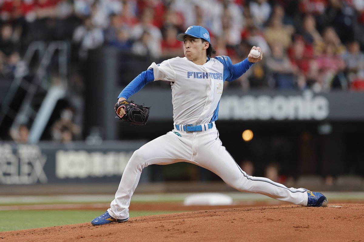 6度目の先発登板で、ようやくつかんだプロ初勝利㊗️
おめでとう🎉🎉🎉

#細野晴希
#lovefighters