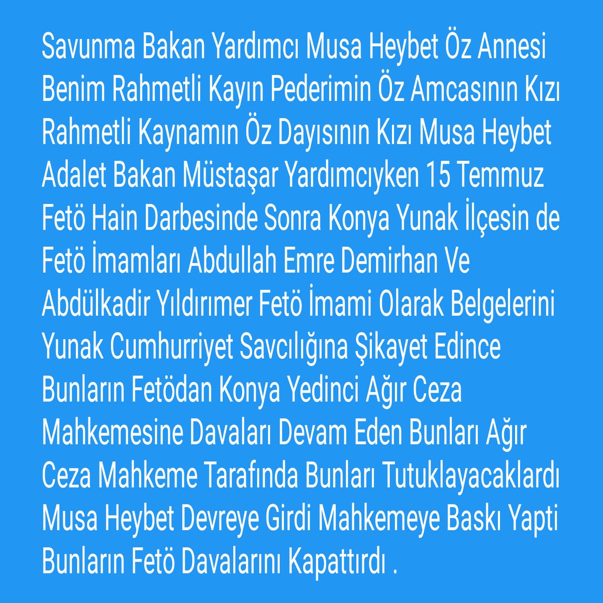 23 Yıldır Ak Partiye Oy Verdim Çalıştım Böyle Fetö İmamlara Sahip Çıkınca Seçimde Asla Sandiğa Gidip Ak Parti İçin Oy Kulanmiyacağım Bu Nasıl Fetö Darbesi Oluyor Bakıyorum Fetönun En Önemli Kişiler Üst Makamlarda Oluyor Böyleleri İçten Ak Partiyi Bitirdiler