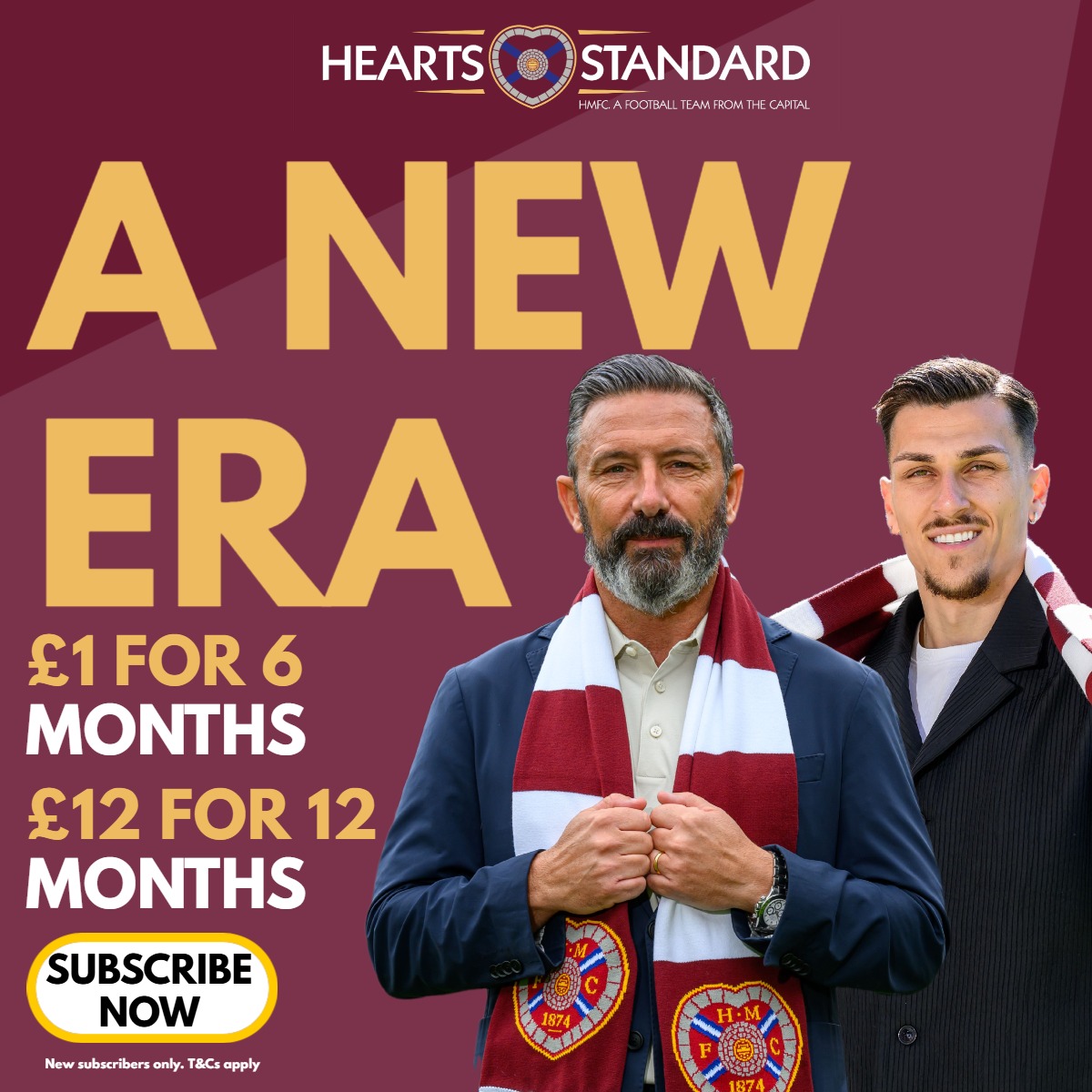 Hearts Standard (@heartsstandard_) on Twitter photo You can access all that and more <a href="/HeartsStandard_/">Hearts Standard</a>
Subscribe for as little as £1 for six months or £12 for the year
▶️ heartsstandard.co.uk/subscribe/ You can access all that and more <a href="/HeartsStandard_/">Hearts Standard</a>
Subscribe for as little as £1 for six months or £12 for the year
▶️ heartsstandard.co.uk/subscribe/