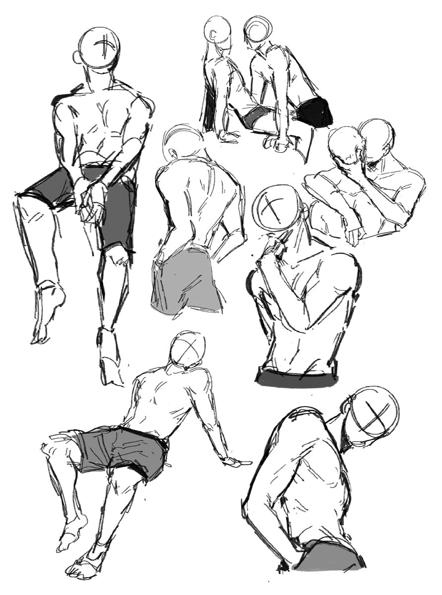 Warm up sketches