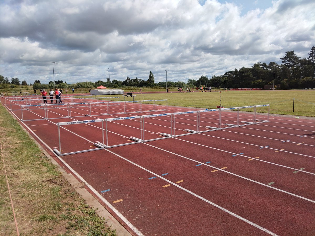 Good luck to all our athletes at Stourport today competing in the County Athletics Competition. The weather is being kind to us so far 🤞#💙💛
