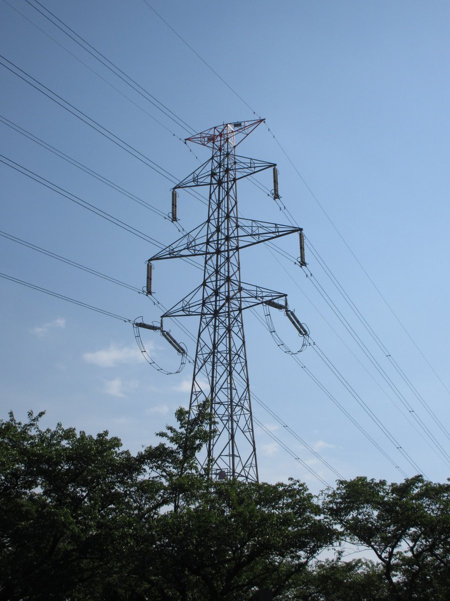 STOS_rapidexp's tweet image. #鉄塔 #土曜日の鉄塔 
#チーム鉄塔沼
#送電線 #送電鉄塔