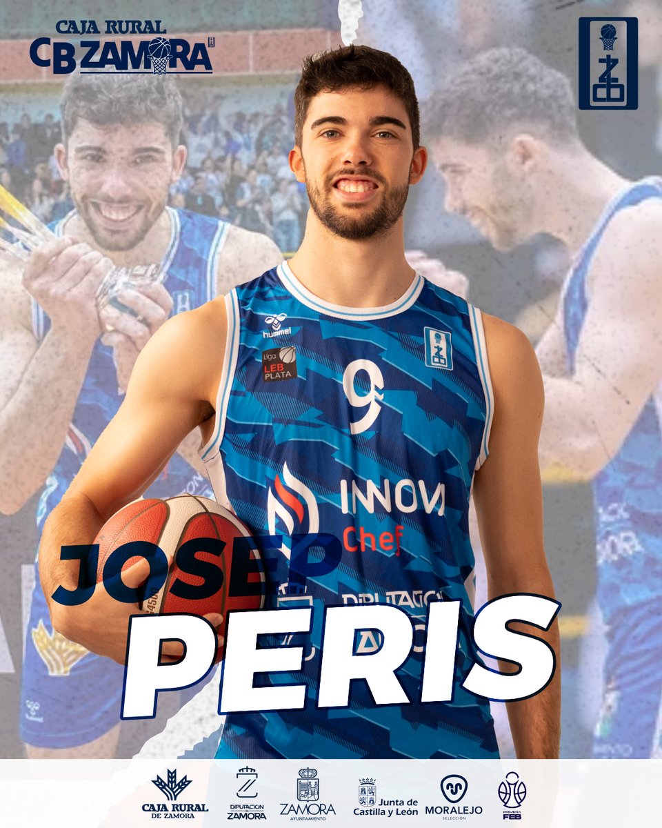 ✅ Josep Peris, pólvora valenciana de vuelta al Caja Rural CB Zamora

El escolta valenciano regresa al <a href="/cajaruralzamora/">cajaruralzamora</a>  para afrontar su primera temporada en Primera FEB tras firmar el ascenso y el título copero en 2024.

Peris, nacido en Llíria (Valencia), ya vistió la