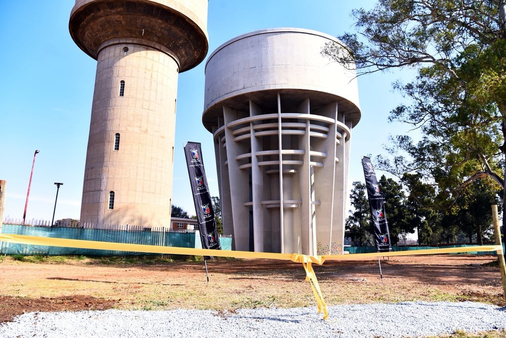 MMCFor_WS's tweet image. The 5.5 Mega litre Northmead Water Tower. The second largest water tower in the southern Hemisphere .
The Northmead Water Tower project began in 2019, and while the COVID-19 pandemic caused unforeseen delays, the department has persevered to reach this important milestone.