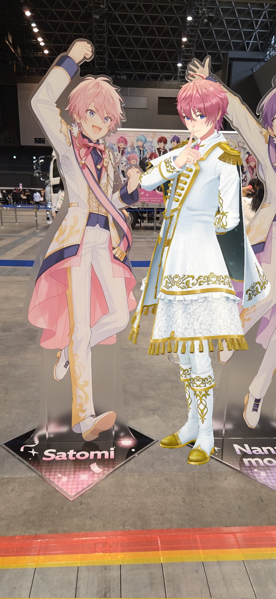 さとみくんのカードとアクスタ すとぷり さとみくん ネバーエンド