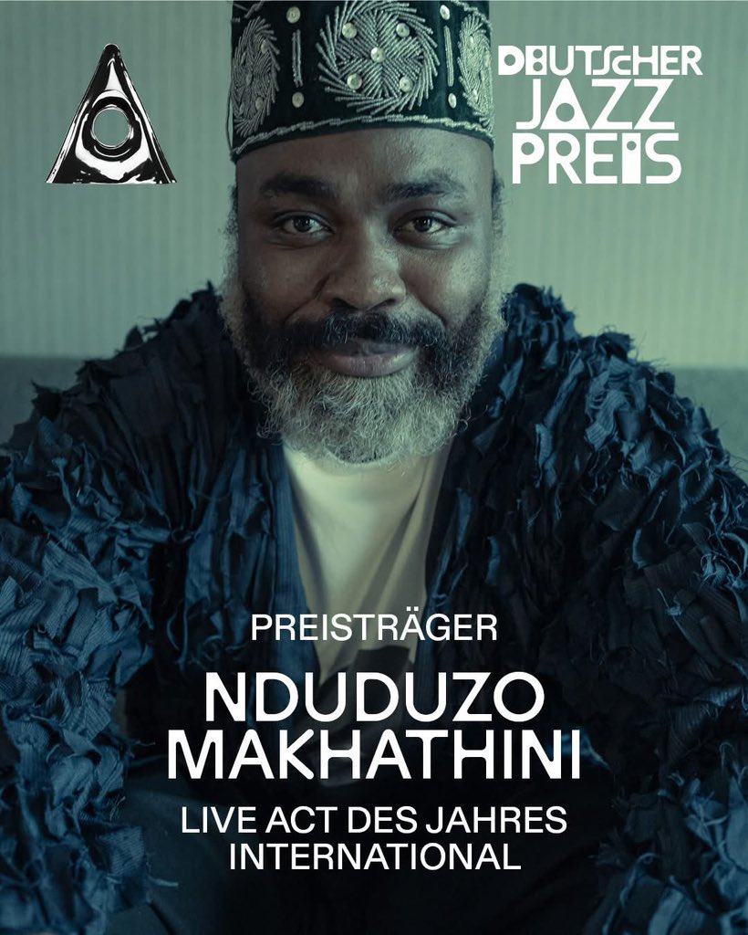 #JazzSundayRequests (@jazzsundays) on Twitter photo Nduduzo Makhathini has been named ‘Best International Live Act’ in Germany 🇩🇪…
Congratulations 🥂
<a href="/nduduzomakh/">Nduduzo Makhathini</a> 🙌🏽 Nduduzo Makhathini has been named ‘Best International Live Act’ in Germany 🇩🇪…
Congratulations 🥂
<a href="/nduduzomakh/">Nduduzo Makhathini</a> 🙌🏽