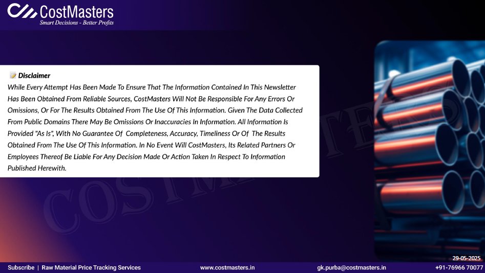 Quick read on US Tariff impact on Indian steel industry

Explore more - costmasters.in

#zerobasecosting #targetpriceanalysis #shouldcostanalysis #costsaving #costreduction #costcontrol #purchasingconsultancy #strategicsourcing #procurement #costmanagement