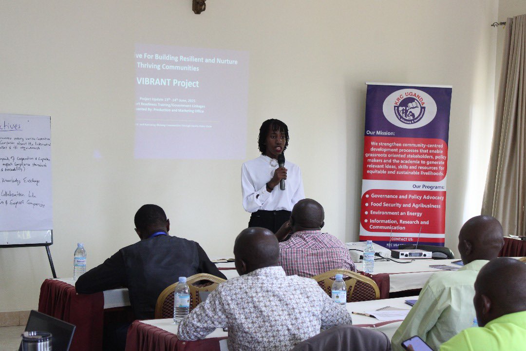 KRCUganda's tweet image. As we close the week,VIBRANT project team had an Export Readiness Training at Uhuru Hotel in #Kasese district in order to create Awareness of the export market and bridge the gap to access such International Markets for #vanilla farmers #SustainableDevelopment