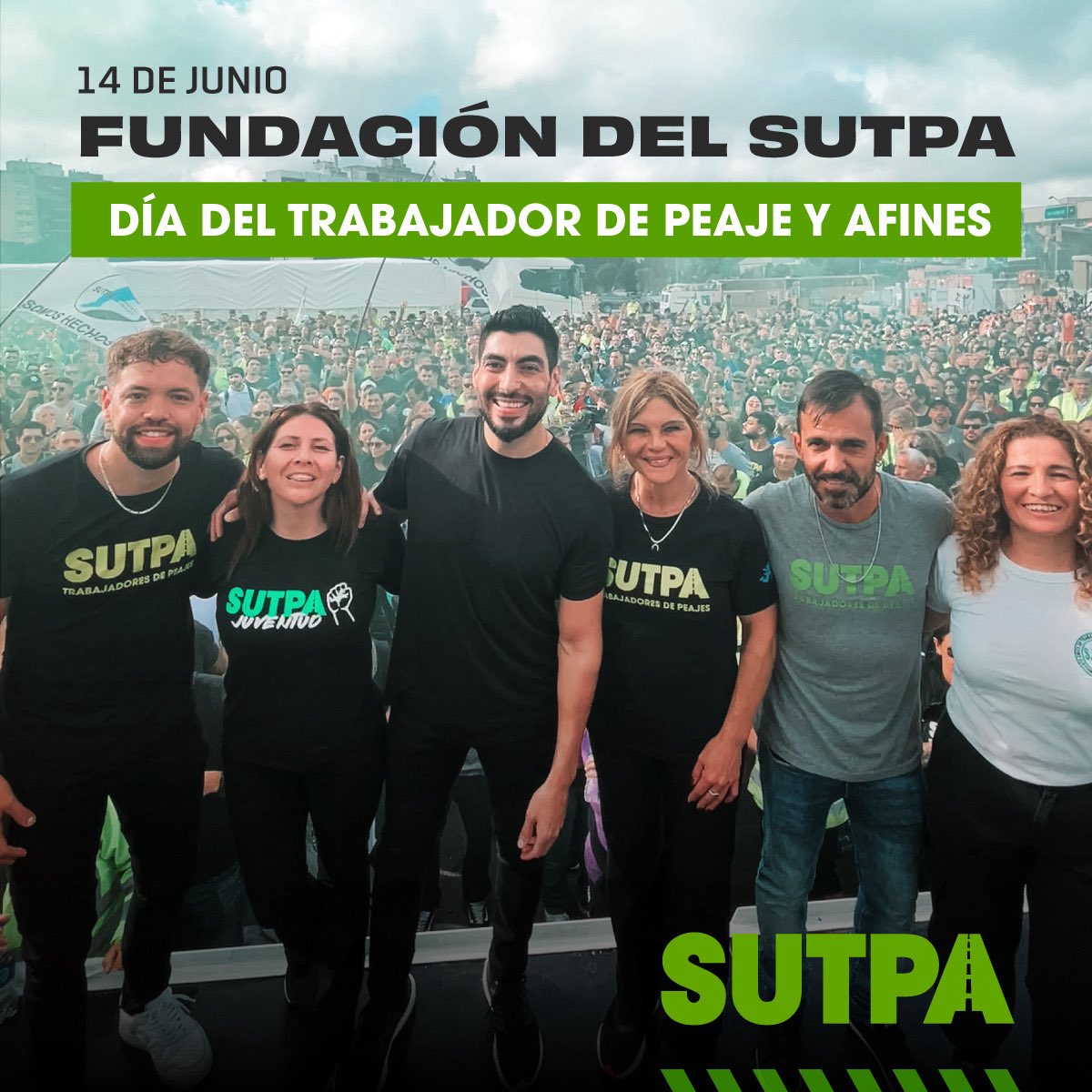 Les deseamos un feliz día a cada compañero y compañera que forma parte de nuestra actividad ✌🏻